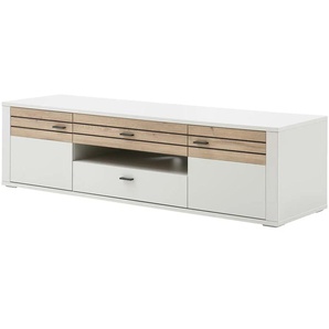 TV Board - weiß - Materialmix - 178 cm - 49 cm - cm 50,0 | Möbel Kraft