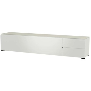 TV Board - weiß - Materialmix - 210 cm - 43 cm - cm 45,0 | Möbel Kraft