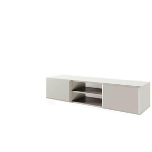 TV-Element - beige - Materialmix - 137 cm - 30 cm | Möbel Kraft