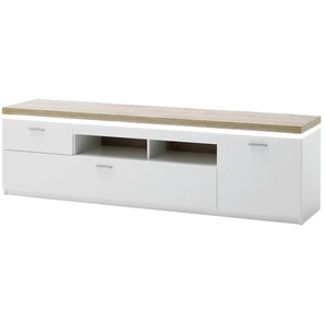 TV-Element groß Cali | weiß | 195 cm | 57 cm | cm 44,0 |