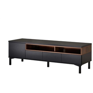 TV-Lowboard Cani | schwarz | 155,7 cm | 48 cm | cm 48,0 |