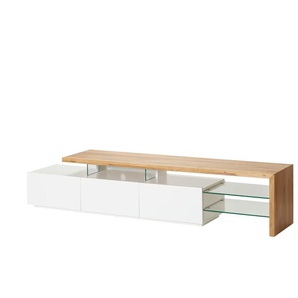 TV-Lowboard  Comano ¦ weiß ¦ Maße (cm): B: 204 H: 44 T: 40.0