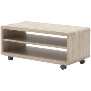 TV-Lowboard  Corvara ¦ holzfarben ¦ Maße (cm): B: 79 H: 35 T: 39.0