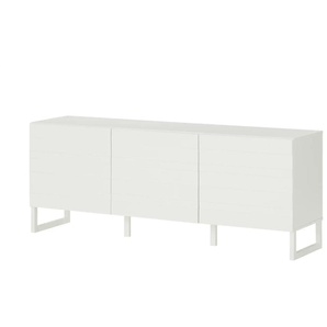 TV-Lowboard  Foresto ¦ weiß ¦ Maße (cm): B: 164,6 H: 64,8 T: 41.6