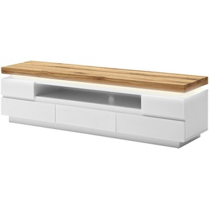 TV-Lowboard  Fornico ¦ weiß ¦ Maße (cm): B: 175 H: 49 T: 40.0