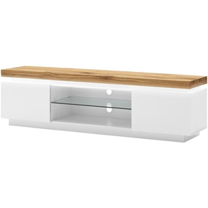TV-Lowboard  Fornico ¦ weiß ¦ Maße (cm): B: 175 H: 49 T: 40.0
