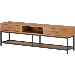 TV-Lowboard  Fusaro ¦ holzfarben ¦ Maße (cm): B: 180 H: 55 T: 40.0