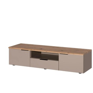 TV-Lowboard - grau - Materialmix - 150 cm - 37 cm - cm 43,0 | Möbel Kraft