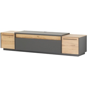 TV Lowboard - grau - Materialmix - 223 cm - 50 cm - cm 50,0 | Möbel Kraft