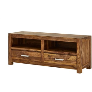 TV-Lowboard - holzfarben - Materialmix - 150 cm - 60 cm - cm 45,0 | Möbel Kraft