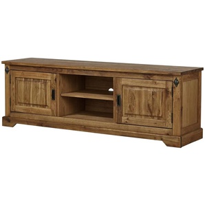 TV-Lowboard - holzfarben - Materialmix - 180 cm - 60 cm - cm 45,0 | Möbel Kraft