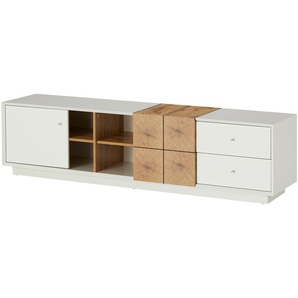 TV-Lowboard  Jalmicco ¦ weiß ¦ Maße (cm): B: 180 H: 46 T: 40.0