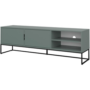 TV-Lowboard  Linera ¦ grün ¦ Maße (cm): B: 176 H: 57 T: 43.0