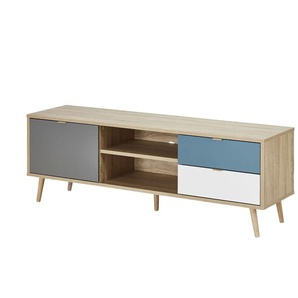 TV-Lowboard - mehrfarbig - Materialmix - 150 cm - 52 cm - cm 40,0 | Möbel Kraft