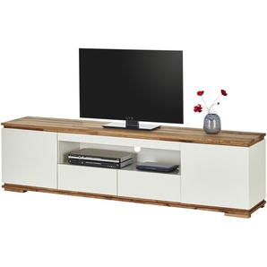 TV-Lowboard  Messina ¦ weiß ¦ Maße (cm): B: 202 H: 54 T: 40.0