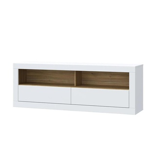 TV-Lowboard Push-to-Open Komili ¦ weiß ¦ Maße (cm): B: 175,8 H: 61,5 T: 41.4