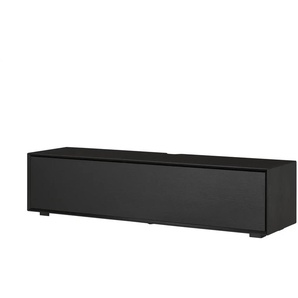 TV-Lowboard - schwarz - Materialmix - 160 cm - 36 cm - cm 43,0 | Möbel Kraft
