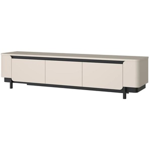 TV-Lowboard Softclose - beige - Materialmix - 204,9 cm - 49,1 cm - cm 44,8 | Möbel Kraft