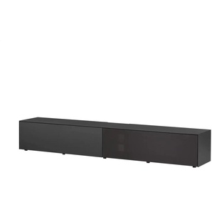 TV-Lowboard Stream Premium - schwarz - Materialmix - 240 cm - 36 cm - cm 43,0 | Möbel Kraft