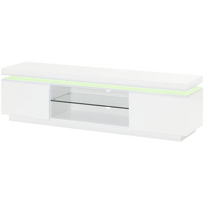 TV-Lowboard   Torri ¦ weiß ¦ Maße (cm): B: 175 H: 49 T: 40.0