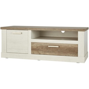 TV-Lowboard  Viareggio ¦ holzfarben ¦ Maße (cm): B: 140 H: 52 T: 52.0