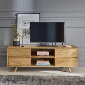 TV-Möbel aus massivem Mindy 140 cm