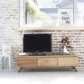 TV-Möbel aus massivem Mindy 150 cm