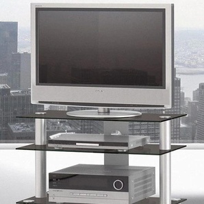 TV-Rack JUST BY SPECTRAL just-racks TV-8553 Sideboards Gr. B/H/T: 85 cm x 53,2 cm x 40 cm, schwarz (schwarzglas) TV-Racks