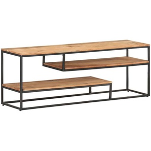 TV-Schrank 130x30x45 cm Akazie Massivholz