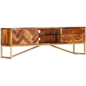TV-Schrank 140x30x45 cm Massivholz