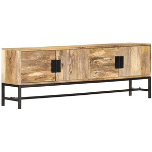 TV-Schrank 140x30x50 cm Massivholz Mango