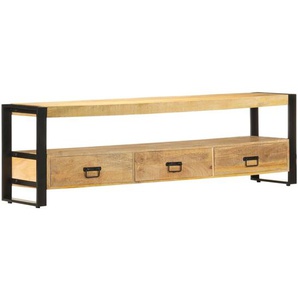 TV-Schrank 150 x 30 x 45 cm Massivholz Mango