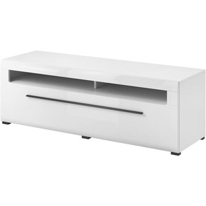 TV-Schrank mit zwei Türen TULSA 160 cm Weiß