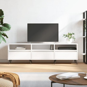 TV-Schrank Weiß 150x30x44,5 cm Holzwerkstoff
