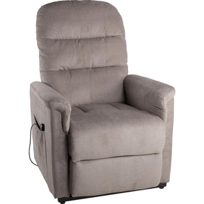 TV-Sessel DUO COLLECTION Sessel Gr. Webstoff, XXL- bis 150 kg Belastbar-mit elektrischer Aufstehhilfe-mit Relaxfunktion-Taschenfederkern mit Stahlwellenunterfederung, Aufstehhilfe-Relaxfunktion-Integrierte Fußstütze-Höhenverstellung, B/H/T: 78 cm x 112 cm