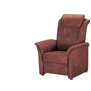 TV-Sessel Neckar - rot - Materialmix - 88 cm - 105 cm - cm 88,0 | Möbel Kraft