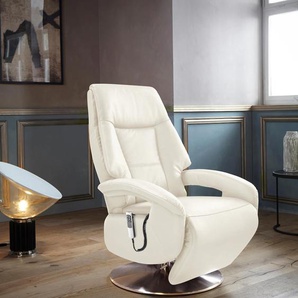 TV-Sessel SIT&MORE Enjoy Sessel Gr. NaturLEDER, 2-motorig-mit Aufstehhilfe, Aufstehhilfe, B/H/T: 74 cm x 109 cm x 77 cm, beige (creme) Fernsehsessel und TV-Sessel Sessel