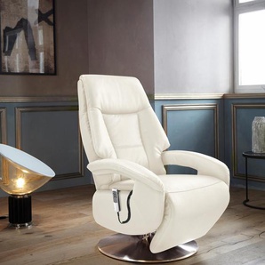 TV-Sessel SIT&MORE Enjoy Sessel Gr. NaturLEDER, 2-motorig, ohne Aufstehhilfe, B/H/T: 74 cm x 113 cm x 77 cm, beige (creme) Fernsehsessel und TV-Sessel Sessel in Größe L, wahlweise mit Motor Aufstehhilfe