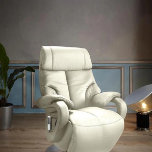 TV-Sessel SIT&MORE Invito Sessel Gr. NaturLEDER, 2-motorig-mit Aufstehhilfe, Aufstehhilfe, B/H/T: 80 cm x 111 cm x 80 cm, beige (creme) Fernsehsessel und TV-Sessel Sessel