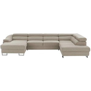 Twist Ecksofa Lavos - beige - Materialmix - 346 cm - 85 cm - cm 221,0 | Möbel Kraft