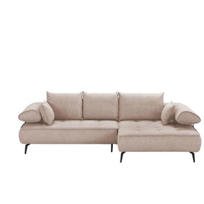 Twist Ecksofa Seledo - rosa/pink - Materialmix - 284 cm - 88 cm - cm 193,0 | Möbel Kraft