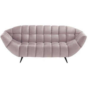 Twist Einzelsofa aus Mikrofaser Gappa - rosa/pink - Materialmix - 200 cm - 82 cm - cm 94,0 | Möbel Kraft