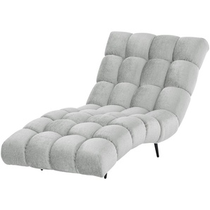 Twist Relaxliege  Delphi - grau - Materialmix - 80 cm - 91 cm - 166 cm | Möbel Kraft