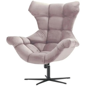 Twist Sessel aus Samt Sensi - rosa/pink - Materialmix - 103 cm - 119 cm - cm 84,0 | Möbel Kraft