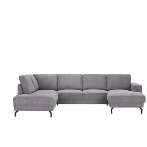 Twist Wohnlandschaft aus Cord Brazil - grau - Materialmix - 303 cm - 78 cm - cm 200,0 | Möbel Kraft