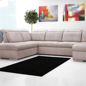 Twist Wohnlandschaft aus Flachgewebe Avilla - rosa/pink - Materialmix - 355 cm - 86 cm - cm 234,0 | Möbel Kraft