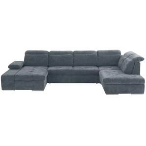 Twist Wohnlandschaft Avilla - blau - Materialmix - 355 cm - 86 cm - cm 234,0 | Möbel Kraft