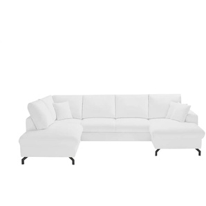 Twist Wohnlandschaft Polo - weiß - Materialmix - 303 cm - 78 cm - cm 200,0 | Möbel Kraft