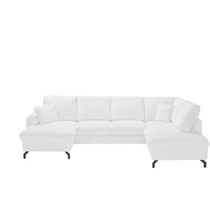 Twist Wohnlandschaft Polo - weiß - Materialmix - 303 cm - 78 cm - cm 200,0 | Möbel Kraft