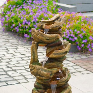 Ubbink Gartenbrunnen AcquaArte TRABIA, 46,5 cm Breite, Komplettset mit LED